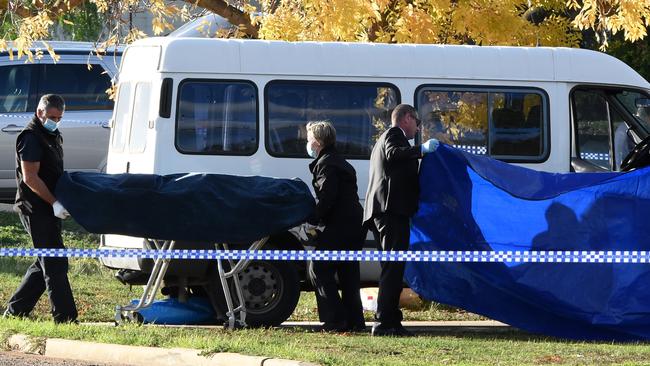 Paul Hogan was shot dead at Bacchus Marsh, 65km north west of Melbourne. Picture: Kylie Else