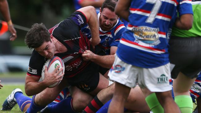 JCU Mariners' Jack De Guingand. FNQ RUGBY: Barron Trinity Bulls v JCU Mariners at Machan Beach.