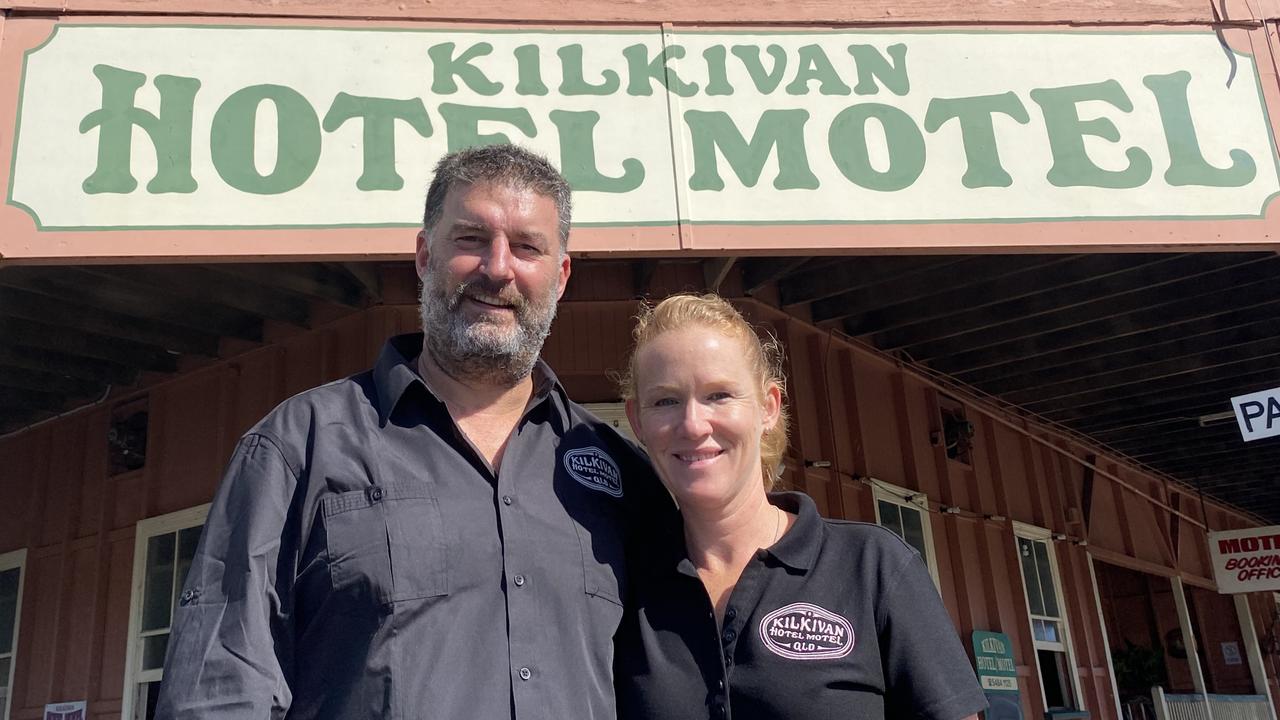 John and Karen Panetta (pictured) are the new owners of the famous Kilkivan Hotel-Motel, which had been owned for 15 years by high-profile publican Fred Brophy and his wife Sandi.