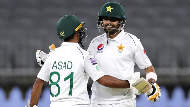 Babar Azam and Asad Shafiq were unstoppable late on day one.