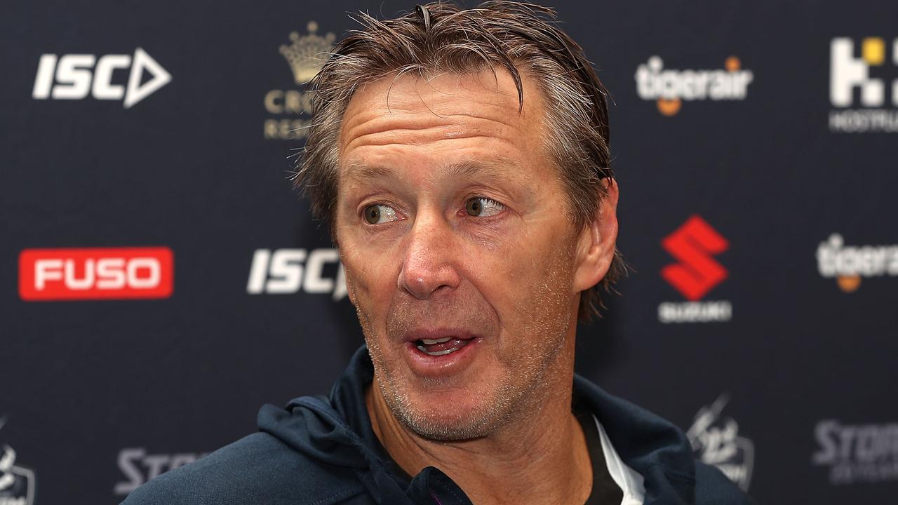 Melbourne Storm coach Craig Bellamy 