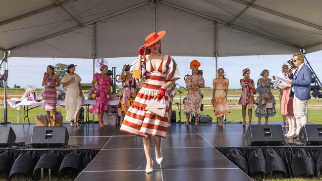 Fashions on the Field at Burdekin Races. Picture: Mark Cranitch