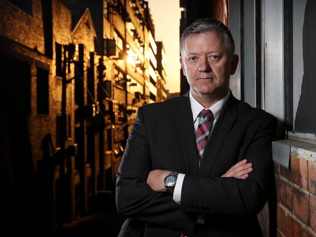 Former Detective Sergeant Peter Moroney, who has provided an insight into the workings of the Counter Terrorism Unit in his book, Terrorism in Australia. Picture: Tim Hunter.