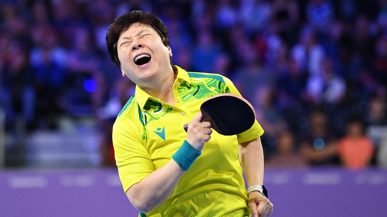 Jian Fang Lai leads Australia to bronze in table tennis!