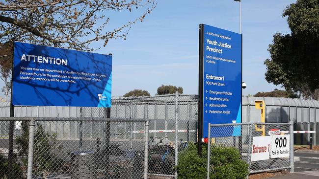 Two workers and a teacher have been assaulted at the troubled Parkville Youth Justice Centre.