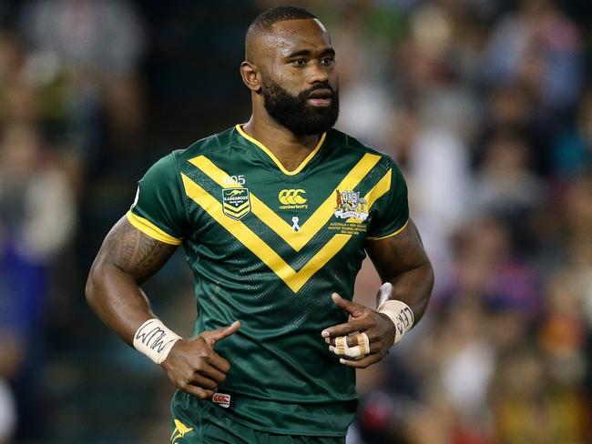 Semi Radradra can play for Australia but not for the Blues. Picture: Gregg Porteous