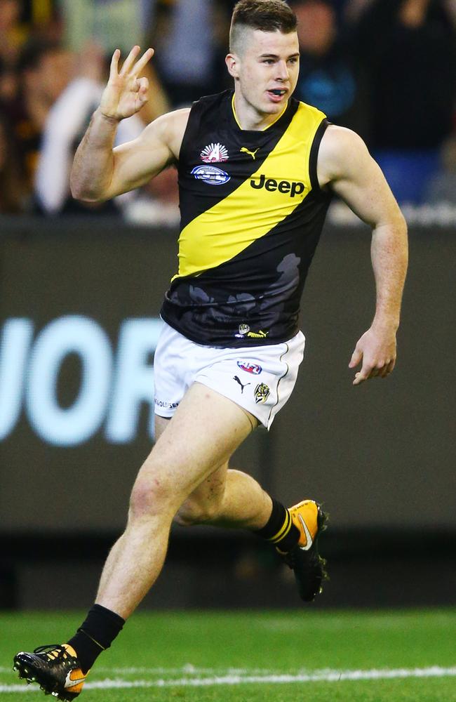 Jack Higgins’ goal celebrations have helped him become a fan favourite.