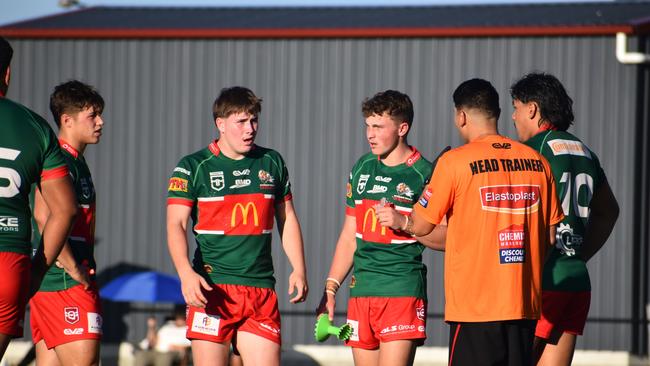 The Wynnum-Manly Seagulls (Black is second from the right).