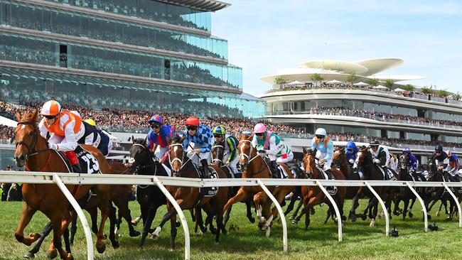 It is good that the Melbourne Cup will still be run, albeit potentially without crowds. Picture: Getty Images