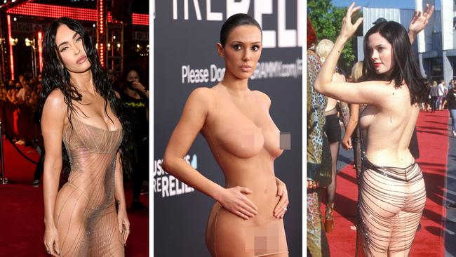 Most revealing red carpet outfits ever