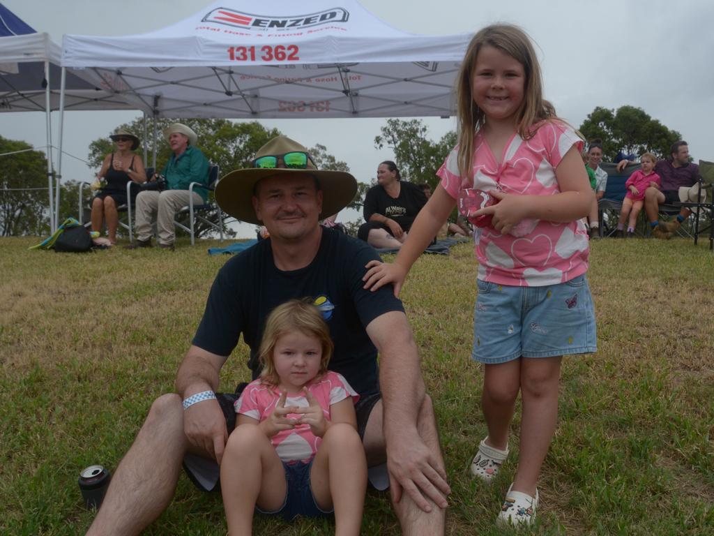 Tim, Lucy and Penny at Melon Rodeo