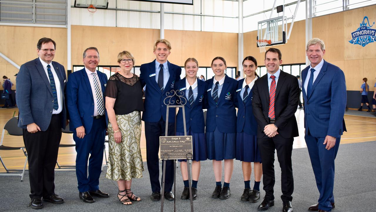 Faith Lutheran College, Plainland Sport Centre Opening February 1, 2021. Photo: Hugh Suffell.