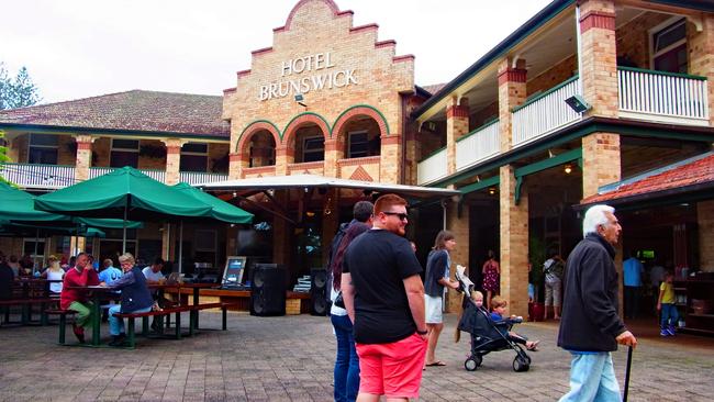 The 1940s Hotel Brunswick, owned by the late John Cornell. Picture: Cathy Stubbs.