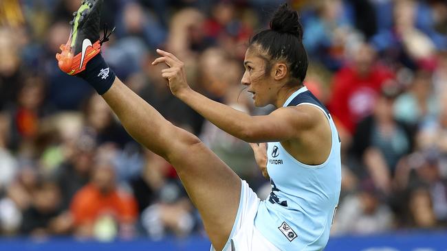 Darcy Vescio is one of the biggest stars in the AFLW.