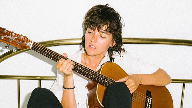 Melbourne musician Courtney Barnett performed as part of the Up in the Airlock Quarantine sessions. Picture: Supplied