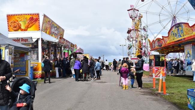 Despite rainfall during the day, locals and visitors still had a fun day at the Warrnambool Agricultural Show.