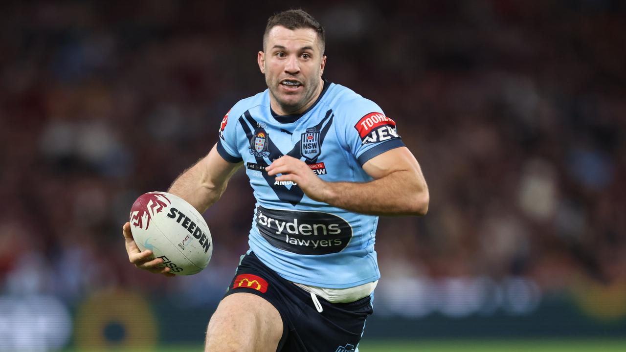 Blues skipper James Tedesco says winning the Origin series 3-0 would be a fitting achievement. Picture: Peter Wallis