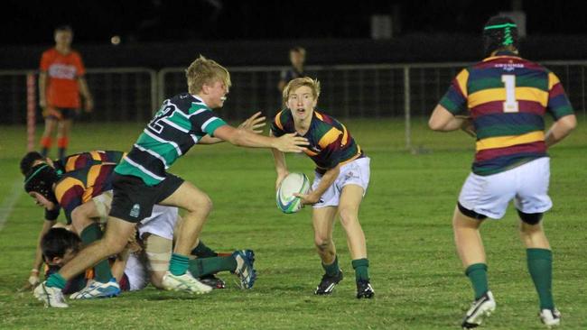 Sunshine Coast schoolboys rugby union grand final between Matthew Flinders Anglican College and Sunshine Coast Grammar School at Stockland Stadium:Tate McDermott.Photo: Brett Wortman / Sunshine Coast Daily. Picture: Brett Wortman