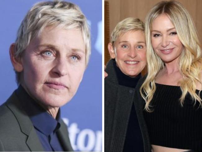 Ellen DeGeneres and Portia de Rossi.