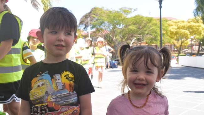 Jace Gray and Ava Gray at Madagascar A Musical Adventure Jr. presented by Fusion Arts Inc and Ipswich Civic Centre. Photo: Georgie Walker