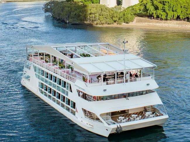 From the team that bought you Seadeck Sydney comes Brisbane’s newest floating venue , Oasis. Picture: Oasis Brisbane/FacebookOasis Brisbane publicity image.