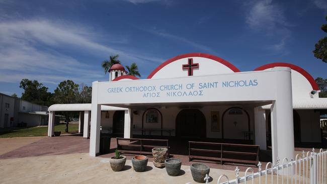 Darwin's Greek Orthodox Church on Cavenagh St . Picture: Glenn Campbell