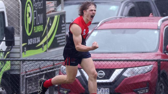 Montrose’s Daniel Chamberlin finished among the best with three goals. Picture: George Sal