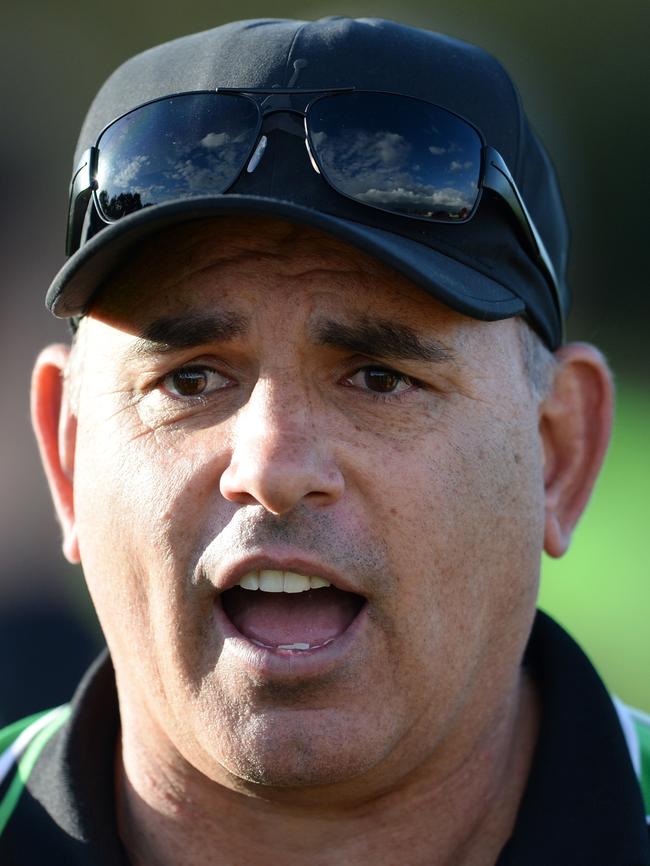 Doveton coach Daniel Charles. Picture: Chris Eastman/AAP