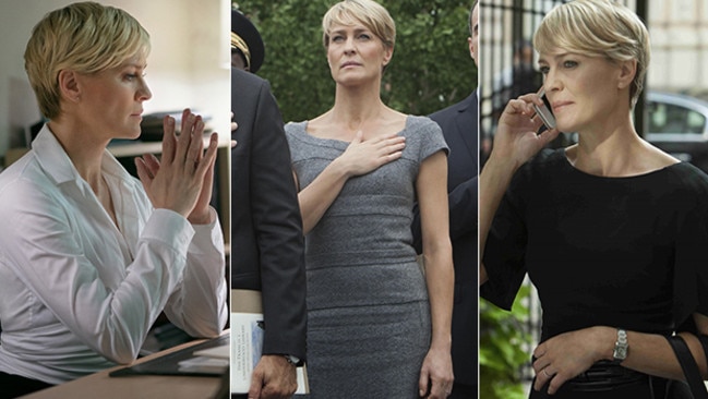 Robin Wright as Claire Underwood in House of Cards.