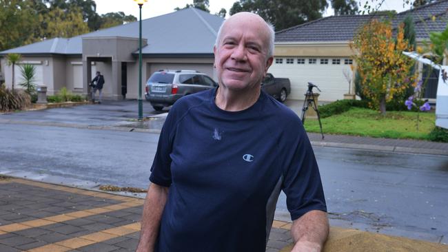 Witness Jeff Manhire. Photo AAP Image/ Brenton Edwards