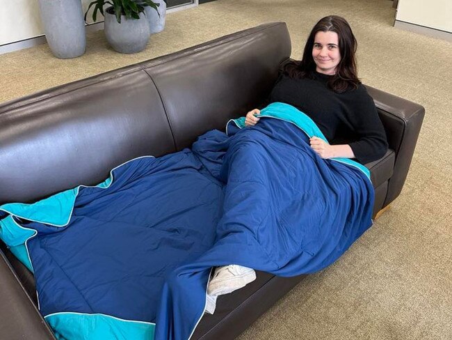 The Oodie Cooling Blanket is perfect for hot sleepers in summer.