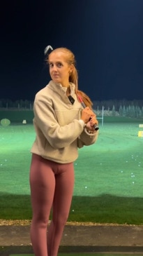 Pro golfer 'man-splained' on swing in cringe viral video