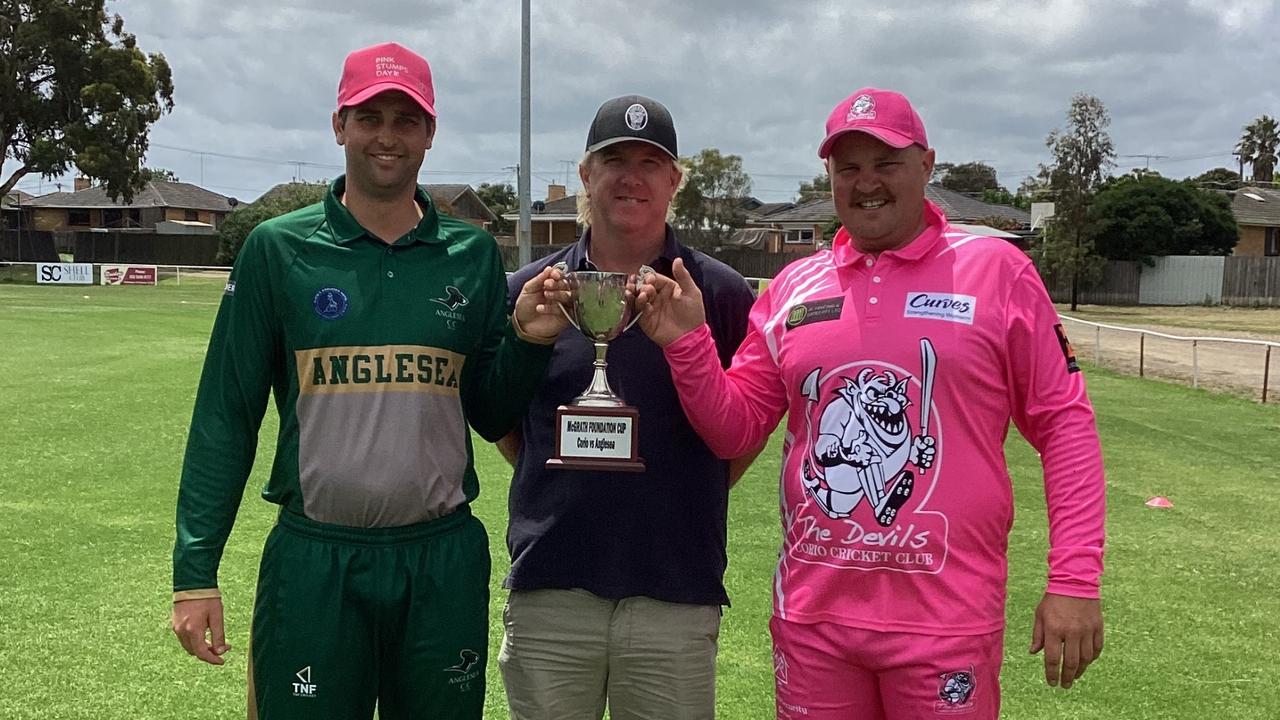 Anglesea coach Bryan Thomas has stepped down after a semi-final loss to Barwon Heads. Picture: Corio Cricket Club.