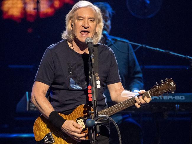 Joe Walsh and The Eagles at Rod Laver Arena in 2019. Picture: Jake Nowakowski