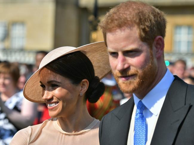 LONDON, ENGLAND - MAY 22:  Prince Harry, Duke of Sussex and Meghan, Duchess of Sussex attend The Prince of Wales' 70th Birthday Patronage Celebration held at Buckingham Palace on May 22, 2018 in London, England.  (Photo by Dominic Lipinski - Pool/Getty Images)