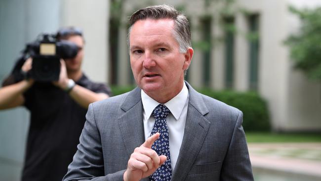 Opposition Treasury spokesman Chris Bowen said the government was “asleep at the wheel when it comes to listening to advice and managing risks in the economy”. Picture: Kym Smith