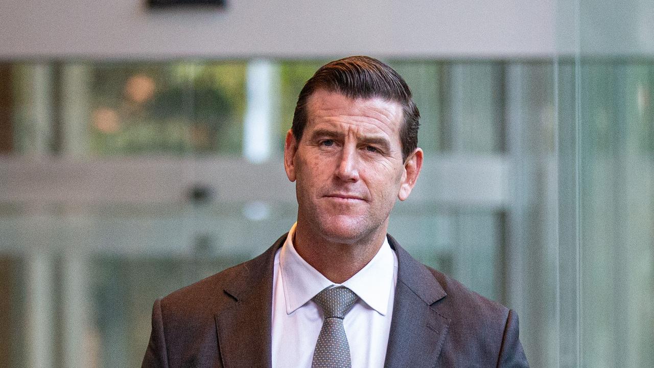 War veteran Ben Roberts-Smith is appealing his landmark defamation loss to three newspapers. Picture: NCA NewsWire / Christian Gillies