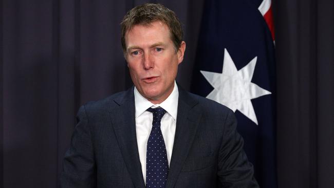 Attorney-General Christian Porter says questions remain over Anne Aly’s citizenship. Picture: Gary Ramage