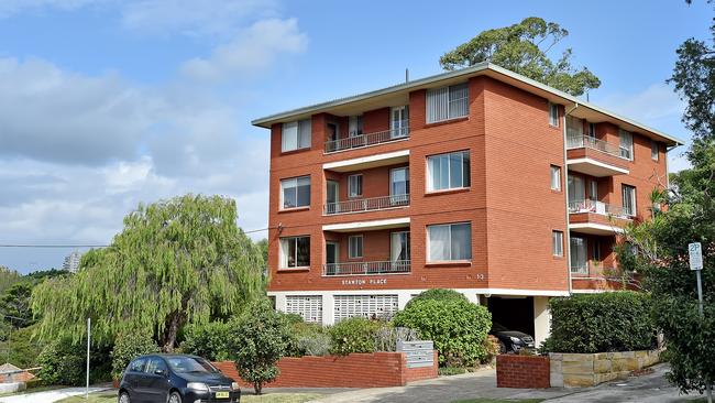 An apartment block on Morden Street in Cammeray is among properties to be acquired.