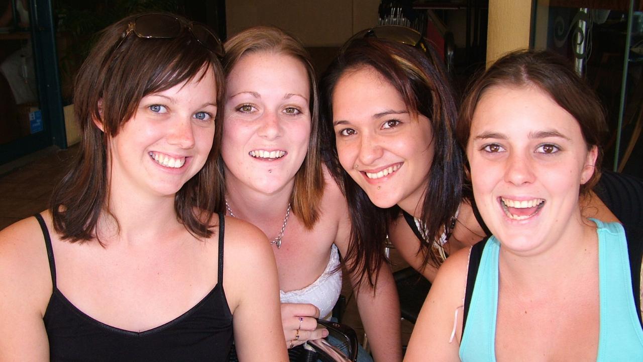 Tegan, Danielle, Amanda and Sam at Vibes in 2005.