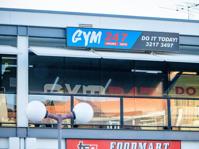 His gym SCRaM Shed at Princess Plaza Shopping Centre, in Woolloongabba. Picture: News360