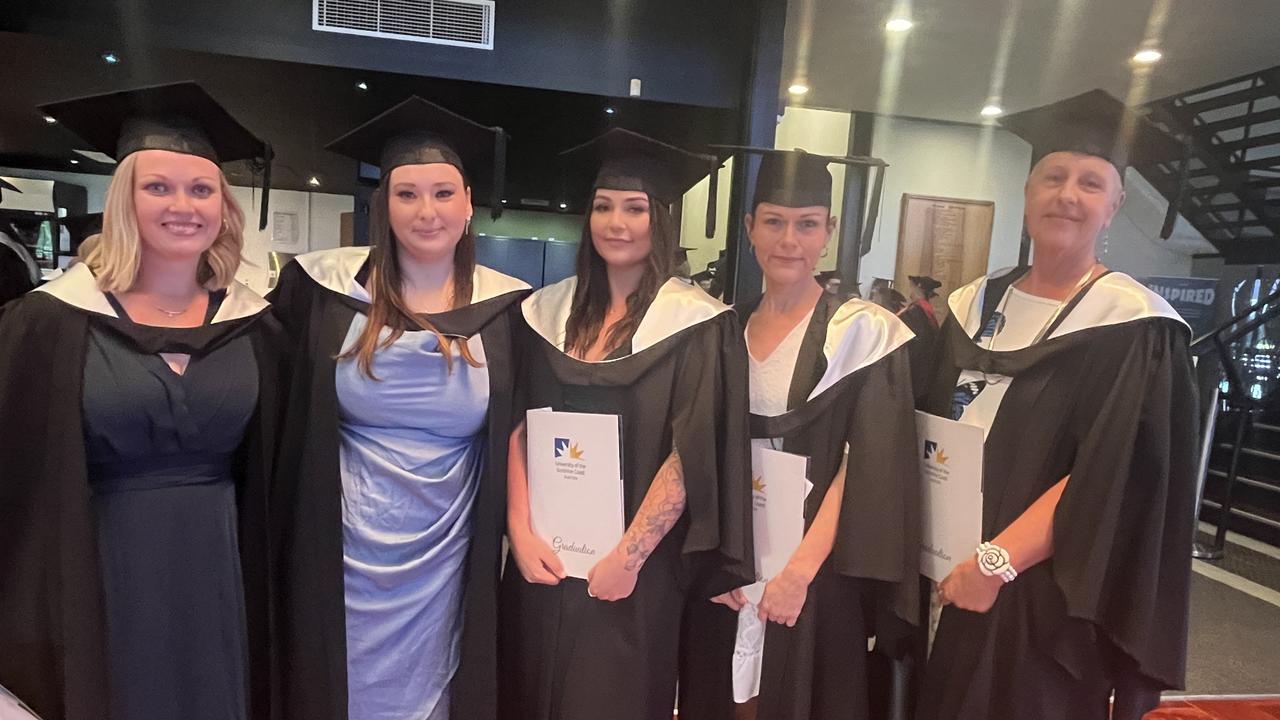The University of the Sunshine Coast graduation ceremony at Maryborough's Brogla Theatre.