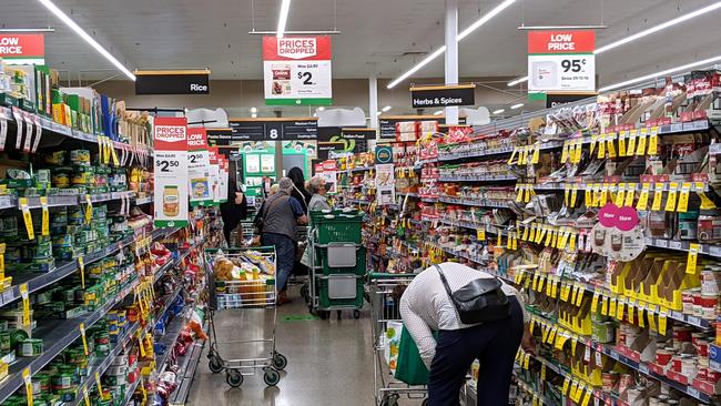 Woolworths’ survey of its shoppers has revealed a worsening cost-of-living crisis as households struggle to make ends meet. Picture: David Clark