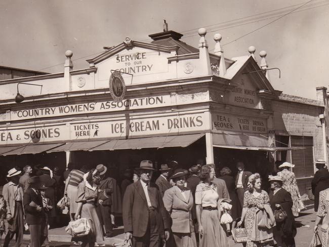 CWA of NSW’s tea room at the Sydney Royal Easter Show circa 1948.