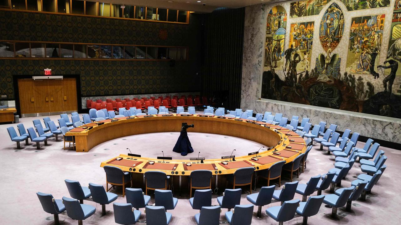 The UN Security Council will hold another ceasefire vote. Picture: Charly Triballeau/AFP