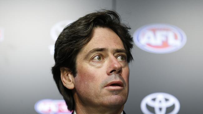 AFL boss Gillon McLachlan has pledged to match the pay sacrifice made by players.