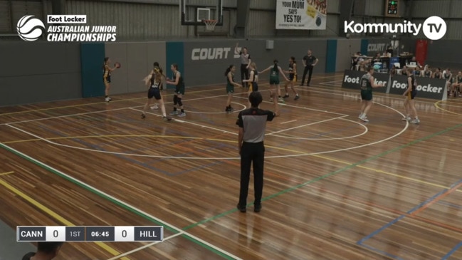 Replay: Basketball Australia Under-14 Club Championships - Canberra Nationals v Hills Hornets (Girls, Shield)