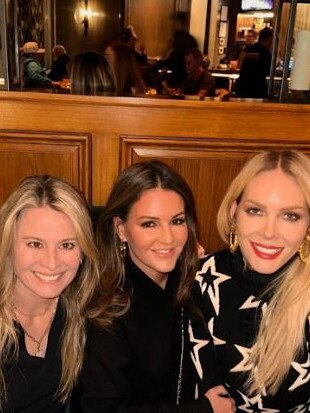 Alina Barlow, Angelique Andrews and Rebecca Vallance in Aspen.