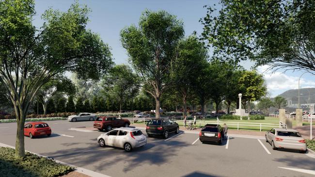 Friends of Bowral calculate there will be 125 less carparking spaces in Bowral if the upgrade goes ahead. Picture: Wingecarribee Shire Council