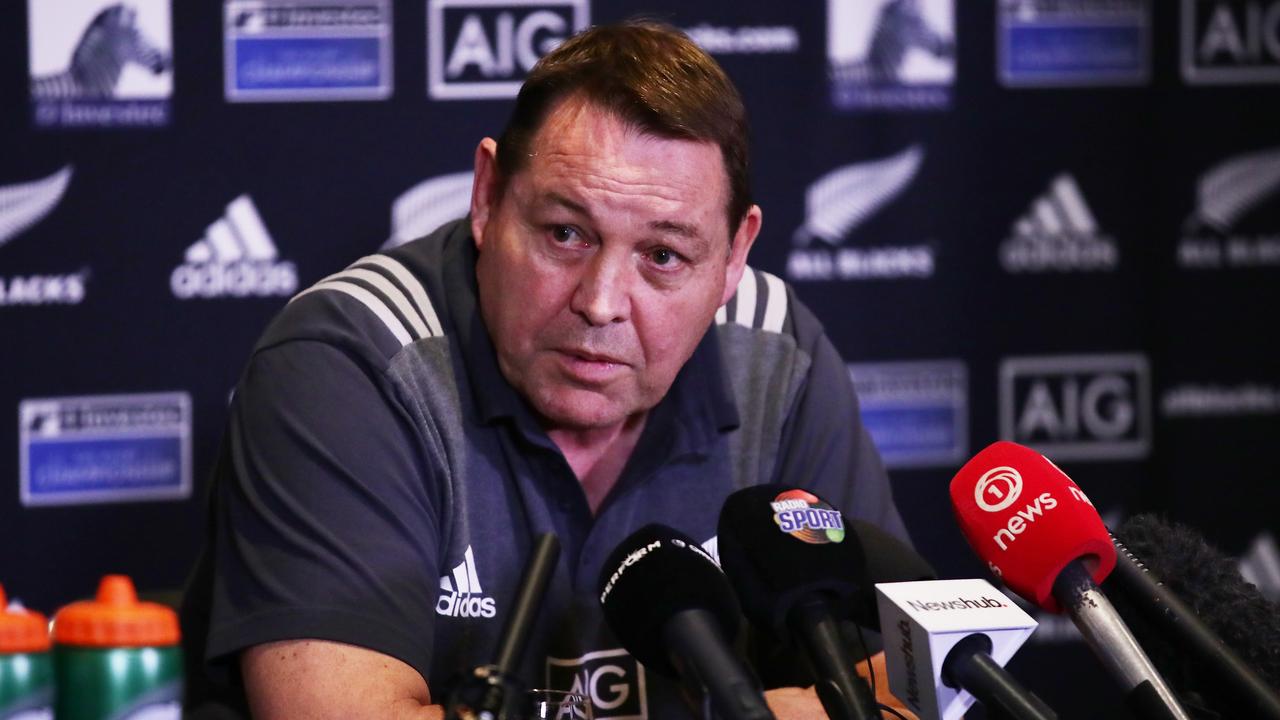 All Blacks head coach says his side needs to improve their discipline.